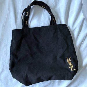 YSL Saint Laurent Canvas Everyday Black Tote bag